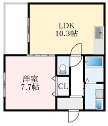 フジパレス奏の物件間取画像